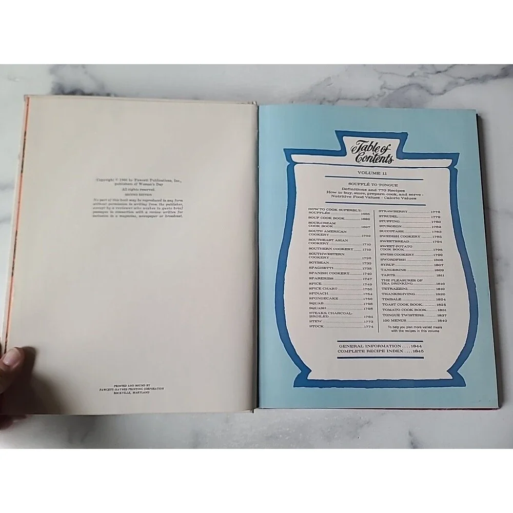 Women's Day Encyclopedia Of Cookery Volume 11